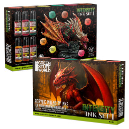 Set x6 Intensity Inks - Set 1 | Model Paint Sets
