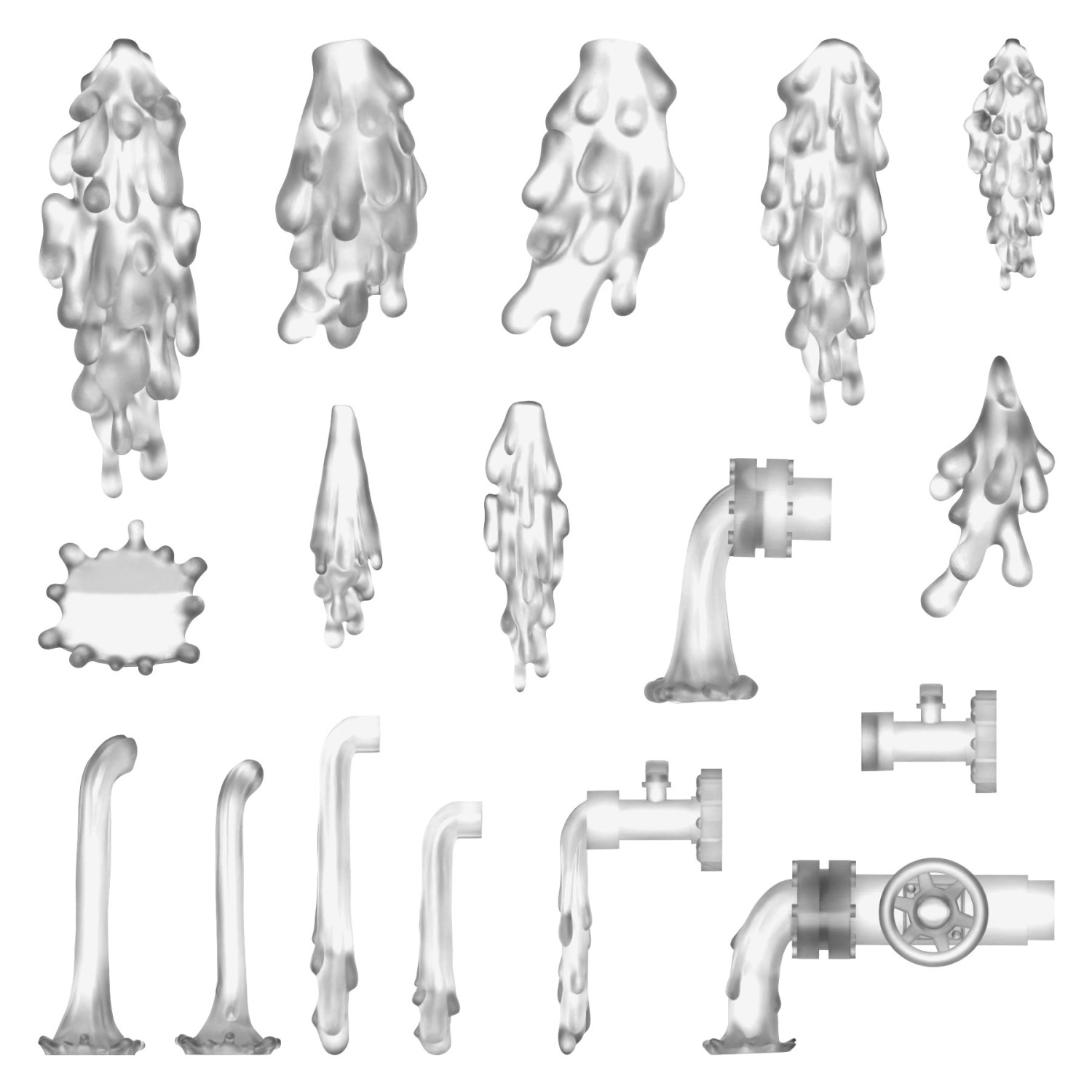 Effets aquatiques – Jets et éclaboussures. Effets d'eau pour dioramas et décors de jeux de guerre Effets aquatiques – Jets et éclaboussures. Effets d'eau pour dioramas et décors de jeux de guerre