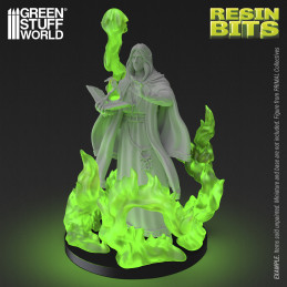 Magic Effects – Fire Spells. Resin magical spell for miniatures and Wargames Magic Effects – Fire Spells. Resin magical spell for miniatures and Wargames