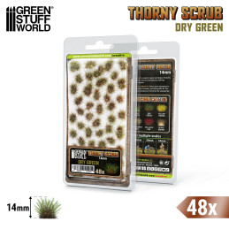 Thorny Scrubs - DRY GREEN | Basing Materials Thorny Scrubs - DRY GREEN | Basing Materials