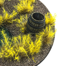 Spitze Grasbüschel - GELB | Streumaterial modellbau Spitze Grasbüschel - GELB | Streumaterial modellbau