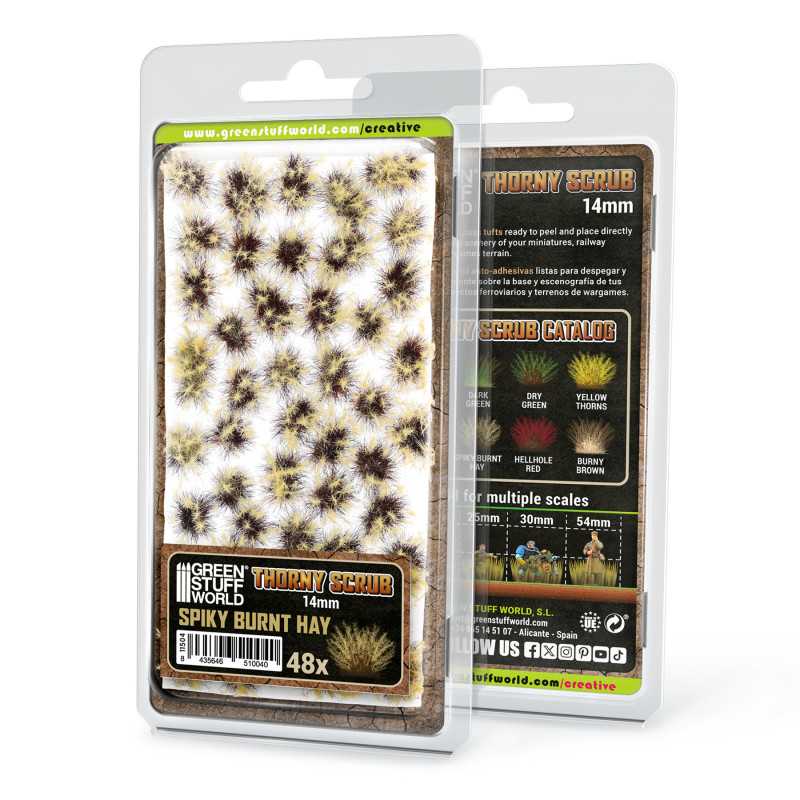 Thorny Scrubs - BURNT HAY | Basing Materials