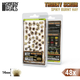 Thorny Scrubs - BURNT HAY | Basing Materials