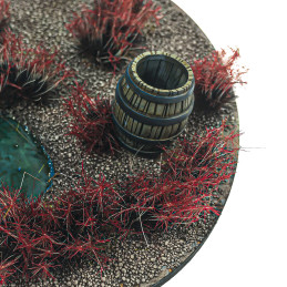 Mata Espinosa - ROJO INFIERNO Vegetación para Maquetas