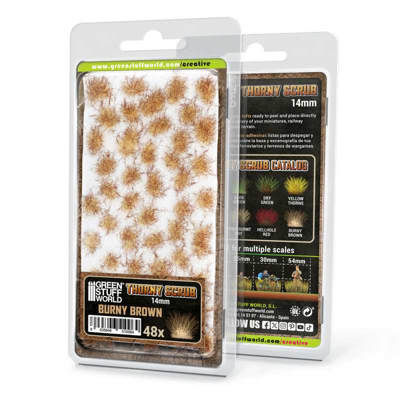 Thorny Scrubs - BURNY BROWN | Basing Materials