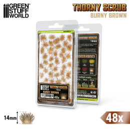 Thorny Scrubs - BURNY BROWN | Basing Materials