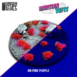 Martian Fluor Tufts - ON FIRE PURPLE | Martian Fluor Tufts Martian Fluor Tufts - ON FIRE PURPLE | Martian Fluor Tufts