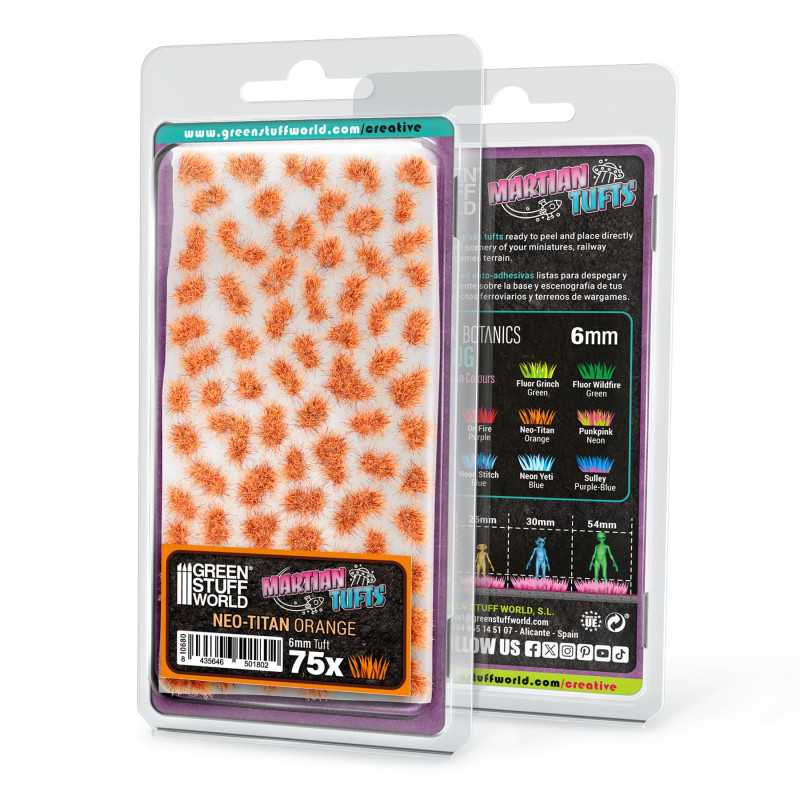 Ciuffi Erba Alien - NEO-TITAN ORANGE | Ciuffi Erba Marciane Fluor