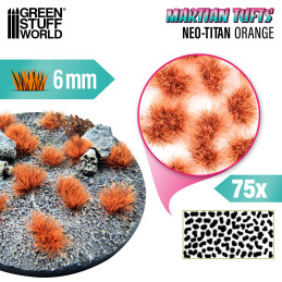 Marsgrasbüschel - NEO-TITAN ORANGE | Fluoreszierenden Mars-Büschel Marsgrasbüschel - NEO-TITAN ORANGE | Fluoreszierenden Mars-Büschel