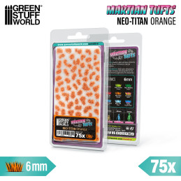 Ciuffi Erba Alien - NEO-TITAN ORANGE | Ciuffi Erba Marciane Fluor