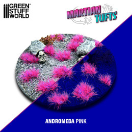 Touffes d'herbe martienne - ANDROMEDA PINK | Touffes Martien Fluorescent