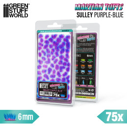 Ciuffi Erba Alien - SULLEY PURPLE-BLUE | Ciuffi Erba Marciane Fluor