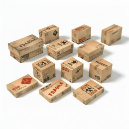 Boîtes Imprimées Miniatures - Petites