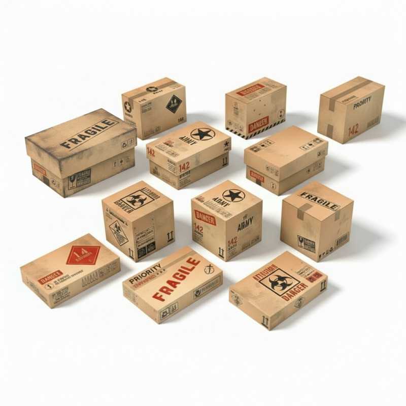 Boîtes Imprimées Miniatures - Petites