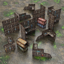 Pack di scenografia WTC pieghevole e preverniciata - Sci‑Fi Pack di scenografia WTC pieghevole e preverniciata - Sci‑Fi