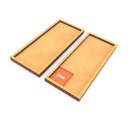 Plateaux de Mouvement MDF 100x40mm | Plateaux de mouvement pour bases carrées