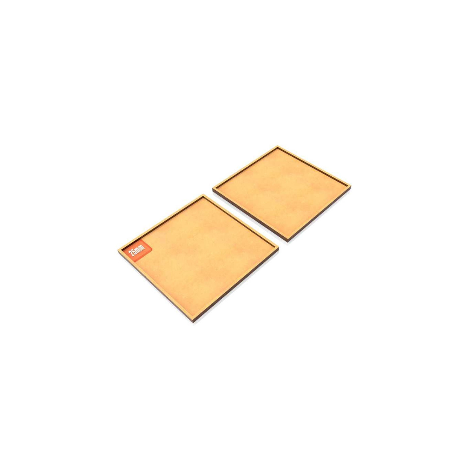 MDF Movement Trays 125x125mm | Old World Movement trays MDF Movement Trays 125x125mm | Old World Movement trays
