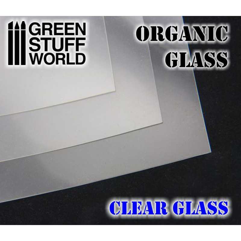 Organic GLASS Sheet - Clear | Textured Sheets