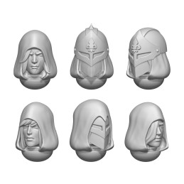 DakkaDakka - Têtes cagoulées du Sisters of Battle de la repentance