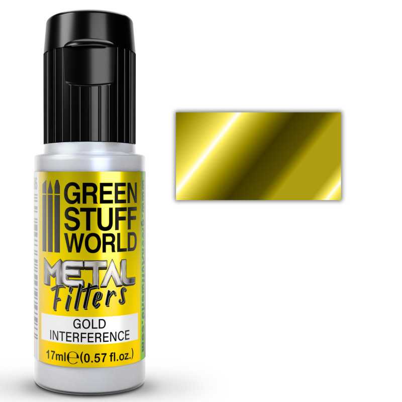 Metal Filters - Gold Interference | Chameleon Paints Metal Filters - Gold Interference | Chameleon Paints
