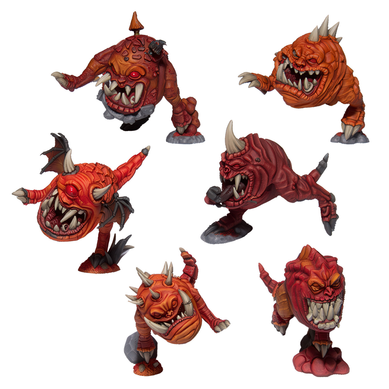 Set stampato in 3D - Squig herd | Mandria di Squig Set stampato in 3D - Squig herd | Mandria di Squig