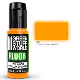Peinture Fluor JAUNE-ORANGE | Peintures Fluorescentes Peinture Fluor JAUNE-ORANGE | Peintures Fluorescentes