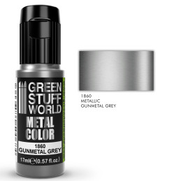 Metallische Gunmetal farbe