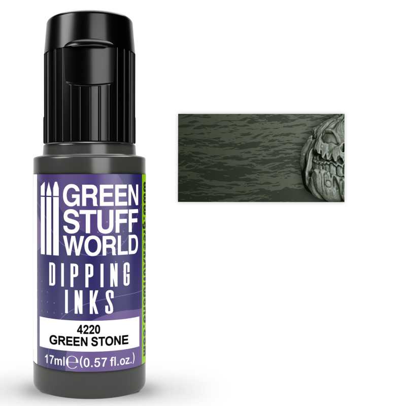 Peintures Dipping ink 17 ml - Green Stone Dip | Peintures Dipping inks Peintures Dipping ink 17 ml - Green Stone Dip | Peintures Dipping inks