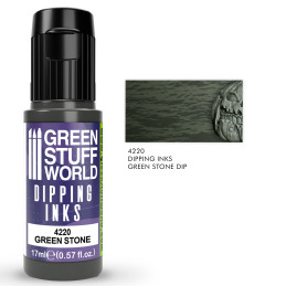 Pintura Dipping ink 17 ml - Green Stone Dip Tintas Dipping inks