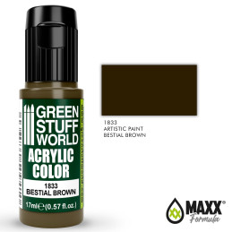Pintura Acrilica BESTIAL BROWN Pintura Acrilica