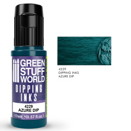 Dipping ink 17 ml - Azure Dip | Dipping inks Tinten Dipping ink 17 ml - Azure Dip | Dipping inks Tinten