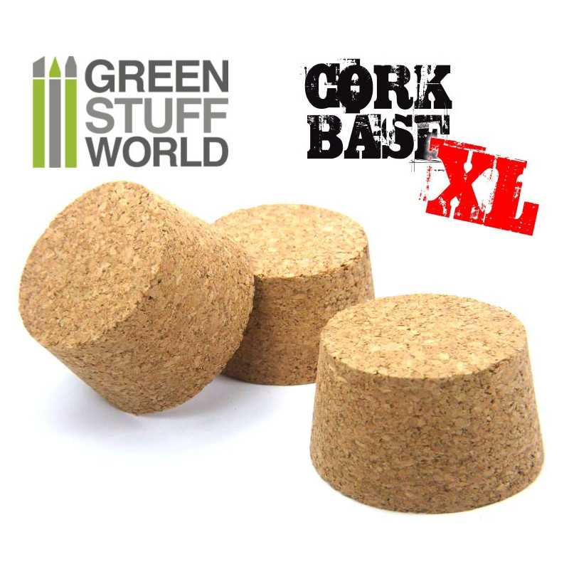 Bouchon en liège XL pour fixer armatures | Supports en liège pour la peinture Bouchon en liège XL pour fixer armatures | Supports en liège pour la peinture