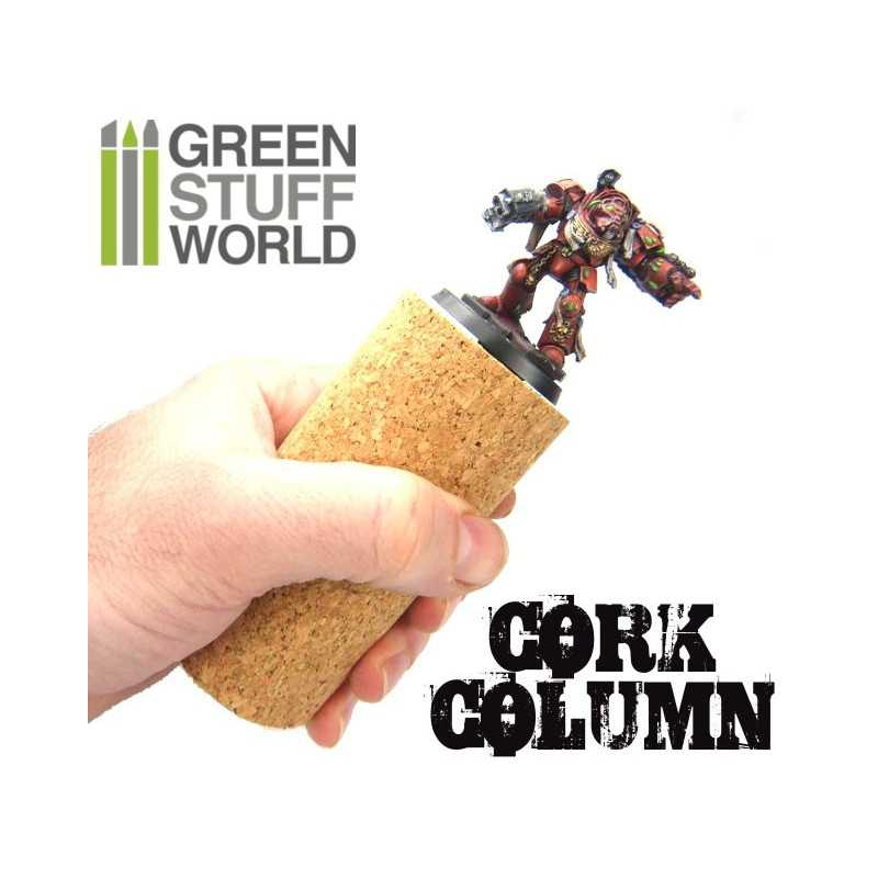Sculpting COLUMN Cork for armatures | Miniature Holders Sculpting COLUMN Cork for armatures | Miniature Holders