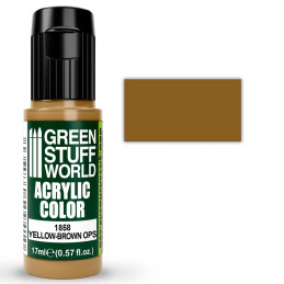 Acrylfarben YELLOW-BROWN OPS | Acryl farben
