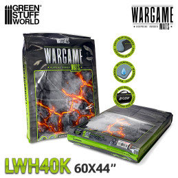 Neoprene Mat 44x60" Flamecoil Path with deployment lines Neoprene Mat 44x60" Flamecoil Path with deployment lines