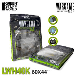 Tappetino neoprene 44x60" Ground Zero District con linee di schieramento