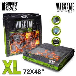 Neoprene Mat 4x6' Flamecoil Path (120x180cm) Neoprene Mat 4x6' Flamecoil Path (120x180cm)