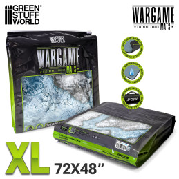 Neoprene Mat 4x6' Blizzard Hollows (120x180cm)