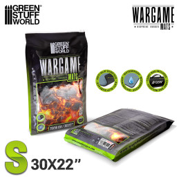 Tapis néoprène 22x32" Flamecoil Path compatible avec Kill Team et Warcry
