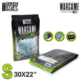 Tappetino neoprene 22x32" Blizzard Hollows compatibile con Kill Team e Warcry