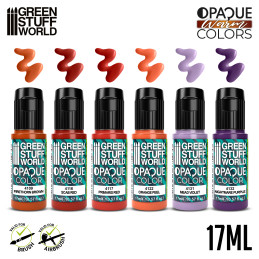 Opaque Paint Set - Warm Colours | Model Paint Sets Opaque Paint Set - Warm Colours | Model Paint Sets