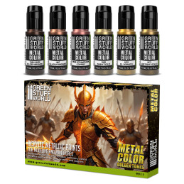 Metallic Paints Set - Gold | Metallic Paints