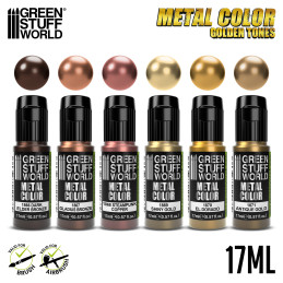 Metallic Paints Set - Gold | Metallic Paints Metallic Paints Set - Gold | Metallic Paints