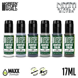 Set Pintura - MNM Plata y Acero Sets de Pintura