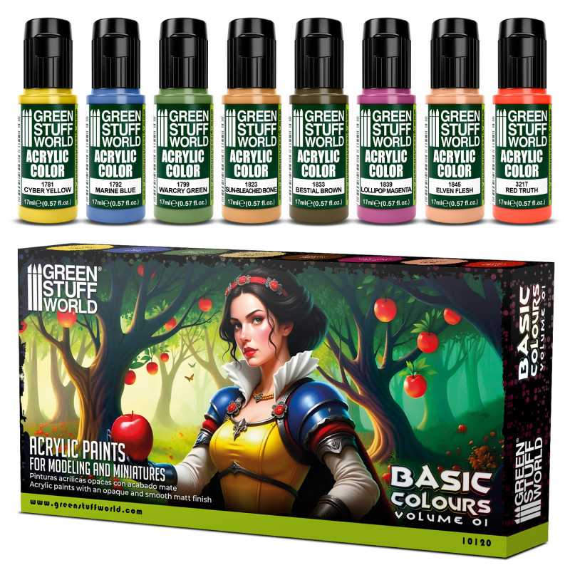 Set Peinture - Basics 01 | Kits peinture