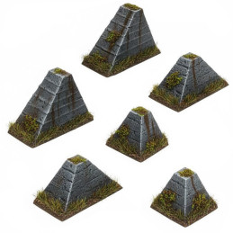 Resin Dragon Teeth Traps for Tanks 1:48-1:35