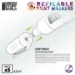 Stylo-feutre rechargeable 1 | Marqueurs rechargeables