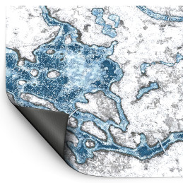 Neoprene Mat 44x60" Blizzard Hollows