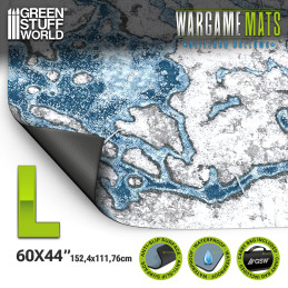 Tapis néoprène 44x60" Blizzard Hollows Tapis néoprène 44x60" Blizzard Hollows