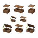 Wooden boxes set 1:48-1:35
